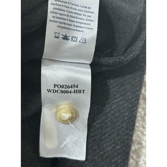 Faherty Women’s XL The Legend Sweater Dress Heathered Black Trill - Picture 7 of 9